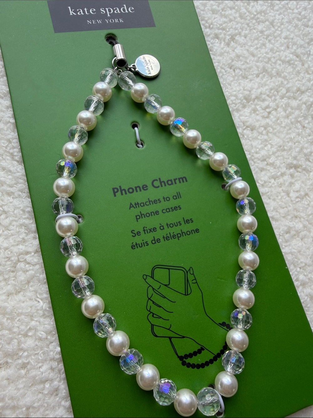 Kate Spade Phone Charm - Picture 2 of 3